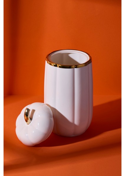 Kabak Porselen Xl Kapaklı Kavanoz 28X13.7 cm fiyatları