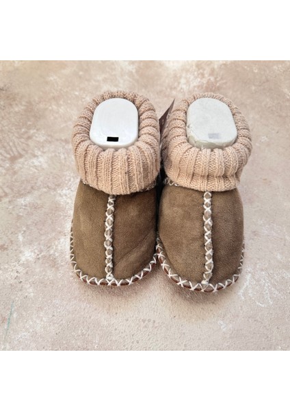 El Örgüsü Pamuk Ip Bebek Patikleri Hediye Kutulu, El Yapımı, Yumuşak ve Rahat