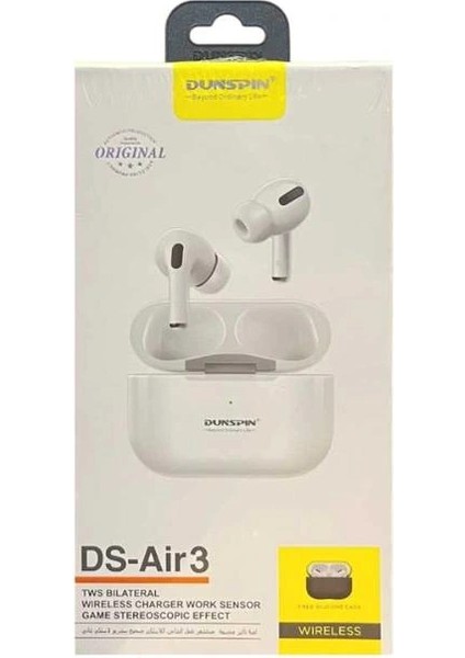 Dunspın Ds-Air3 Earbuds Bluetooth Kulak Içi Kulaklık Beyaz fiyatları