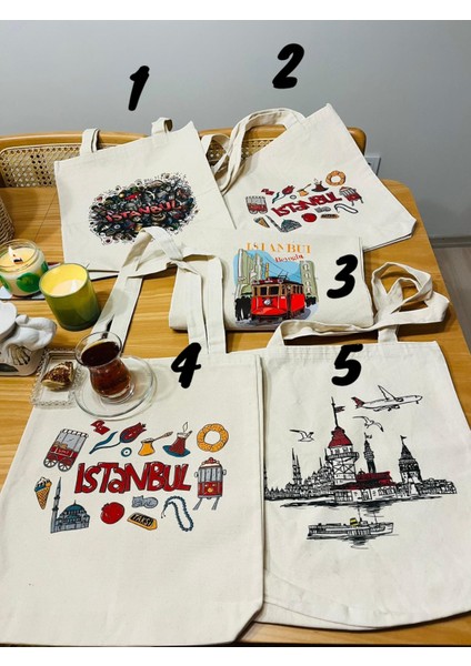 Kanvas Bez Çanta 1 Adet Seç Beğen