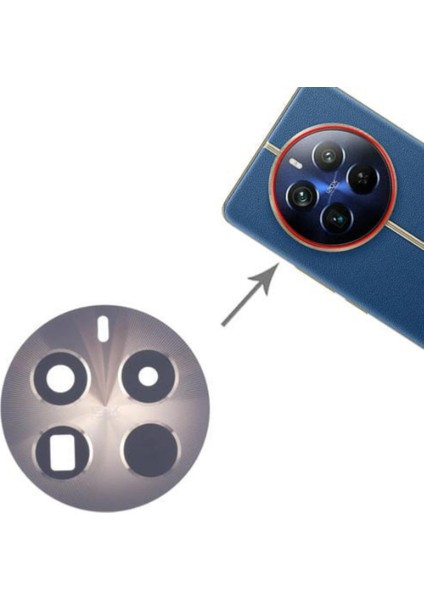 Realme 12 Pro+ Plus Uyumlu Kamera Lensi Cam RMX3840, RMX3841