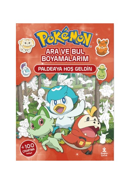 Pokemon - Ara ve Bul Boyamalarım – Paldea’ya Hoş Geldin