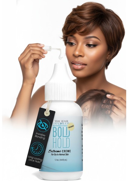 Protez Saç Yapıştırıcı - Peruk ve Keratin Kaynak Saç İçin Görünmez ve Uzun Süreli Yapıştırıcı Bold Hold 722311 fiyatları