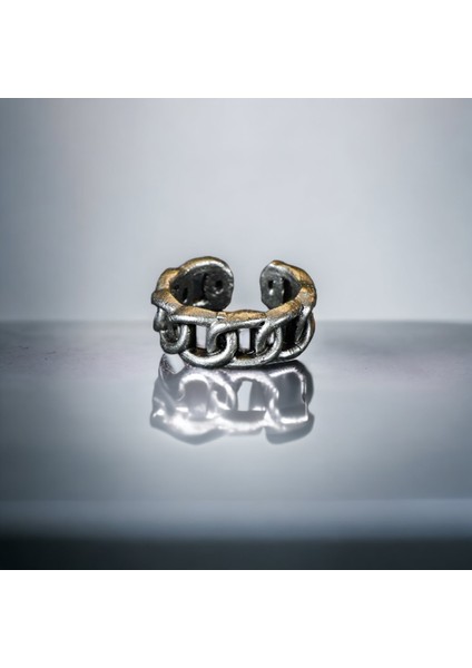 4 Adet 925 Ayar Gümüş Kaplama Ayarlanabilir El Yapımı Erkek Kadın Mumya Yüzük Seti modelleri