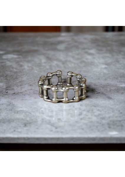 4 Adet 925 Ayar Gümüş Kaplama Ayarlanabilir El Yapımı Erkek Kadın Korsan Yüzük Seti fırsatları