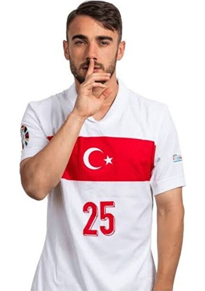 Türkiye Euro 2024 Yunus Akgün Yetişkin Forması (Beyaz) modelleri