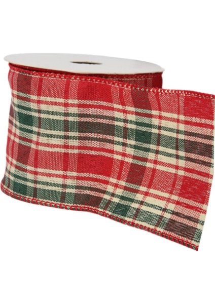 Noel Ş Moda Sarma Şeridi Yayları Bowquet Kırmızı Şil (Yurt Dışından)