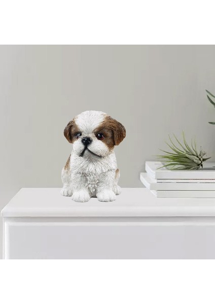 Oturan Heykeli Öpek Yavrusu Reçine Zanaat I Heykelcik (Yurt Dışından) modelleri