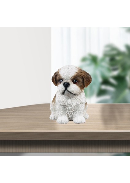 Oturan Heykeli Öpek Yavrusu Reçine Zanaat I Heykelcik (Yurt Dışından) fırsatları