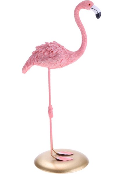 Stand Flamingo Heykel Süsü Figürin Fotoğrafı- B (Yurt Dışından) fırsatları