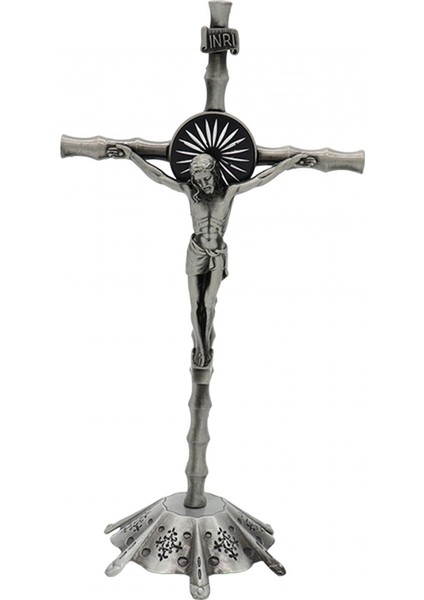 Ev Oturma Odası Raf Retro Argent Için Taban Heykel Haçı ile Ayakta Haç (Yurt Dışından) modelleri