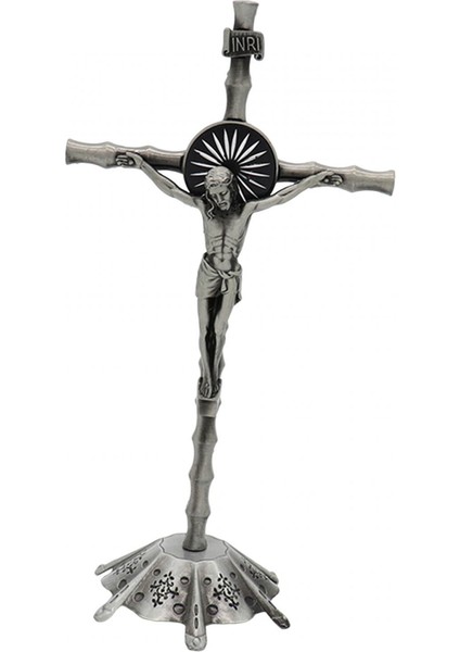 Ev Oturma Odası Raf Retro Argent Için Taban Heykel Haçı ile Ayakta Haç (Yurt Dışından) fırsatları