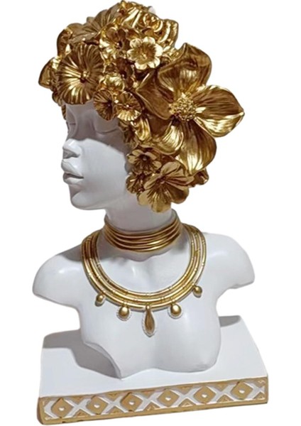 Afrikalı Kadın Heykel Icı Figürin Odası Üstü C (Yurt Dışından) fırsatları