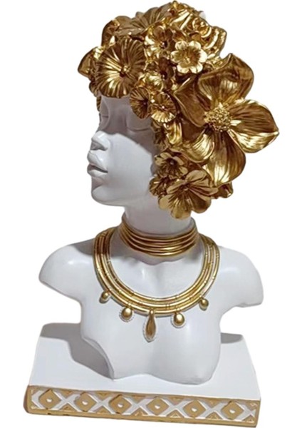 Afrikalı Kadın Heykel Icı Figürin Odası Üstü C (Yurt Dışından) indirimleri