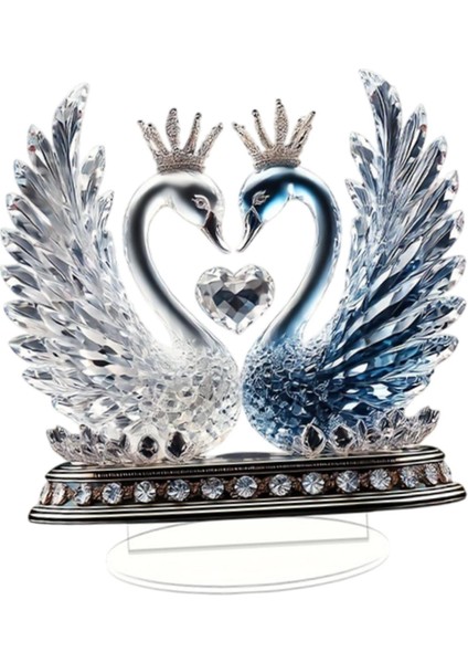 Çift Heykel Akrilik Masaüstü Heykelcik (Yurt Dışından) modelleri