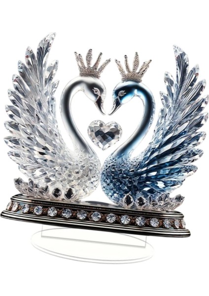 Çift Heykel Akrilik Masaüstü Heykelcik (Yurt Dışından) fırsatları