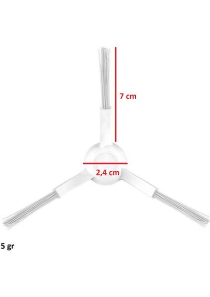 Viomi Uyumlu V2, V3, Se, Pro, Mijia STYJ02YM Robot Süpürge Yenileme Seti Fırça Mop Filtre Yan Fırça Temizlik Kiti modelleri