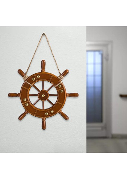 Ahşap Dekor Heykel Tekerleğ (Yurt Dışından) fırsatları