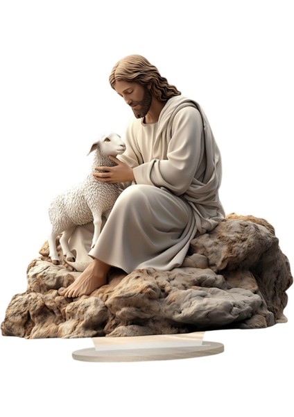 Noel Isa Kuzu Masa Dekorasyonu Noel Süs Ev Dekoru Dekoratif Noel Dekoru Oturma Odası Noel Süsleme (Yurt Dışından) modelleri