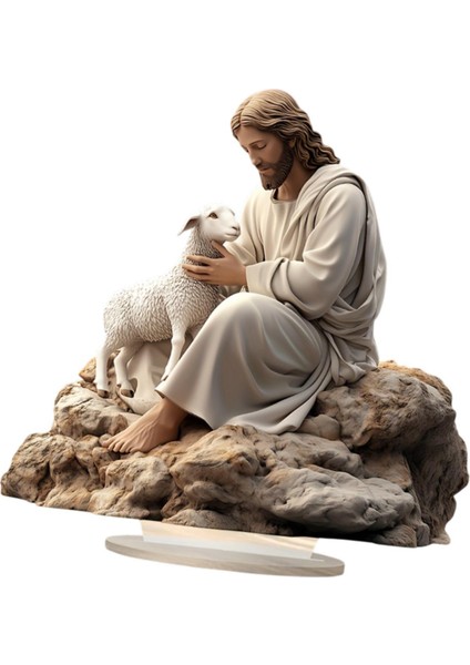 Noel Isa Kuzu Masa Dekorasyonu Noel Süs Ev Dekoru Dekoratif Noel Dekoru Oturma Odası Noel Süsleme (Yurt Dışından) fırsatları