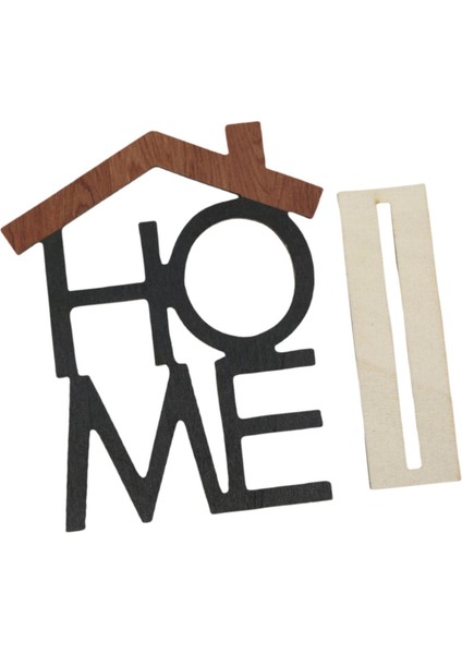 Ahşap Ev Katmanlı Tepsi Dekor Figür Ahşap Mektup Ahşap Dekorasyonları Ev (Yurt Dışından) indirimleri