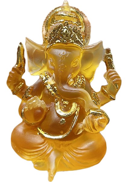 Oturma Buda Heykeli Heykel Dekorasyonu Oturma Odası Sarı Için (Yurt Dışından) modelleri