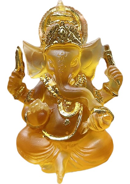 Oturma Buda Heykeli Heykel Dekorasyonu Oturma Odası Sarı Için (Yurt Dışından) fırsatları