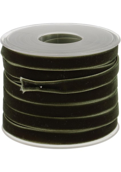 20YDS Çok Amaçlı Kadife Kurdele Süslemeleri Fiyonk Süslemeleri Zanaat Yeşili (Yurt Dışından)