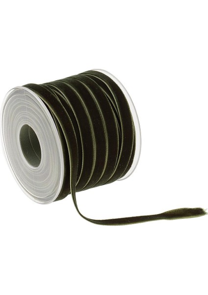 20YDS Çok Amaçlı Kadife Kurdele Süslemeleri Fiyonk Süslemeleri Zanaat Yeşili (Yurt Dışından) indirimleri