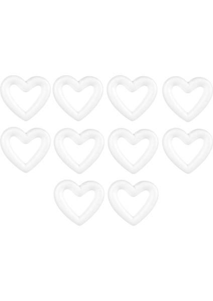 2/5 / 10X Polistiren Sevgililer Günü Ük Şekli Toplar 13.5cm (Yurt Dışından)