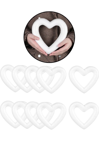 2/5 / 10X Polistiren Sevgililer Günü Ük Şekli Toplar 13.5cm (Yurt Dışından) modelleri