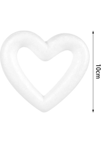 2/5 / 10X Polistiren Sevgililer Günü Ük Şekli Toplar 13.5cm (Yurt Dışından) fırsatları