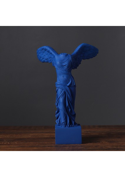 Samothrace Iça Heykeli Figürin Mevcut 16.5X24.5CM Mavi (Yurt Dışından) fiyatları