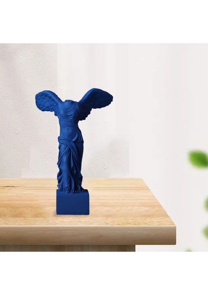 Samothrace Iça Heykeli Figürin Mevcut 16.5X24.5CM Mavi (Yurt Dışından) modelleri