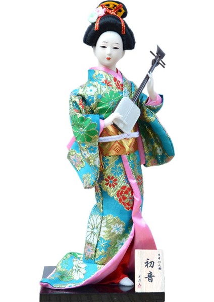 Japon Kimono Geyşa Heykeli Oturma Odası Odası Partisi Için (Yurt Dışından)