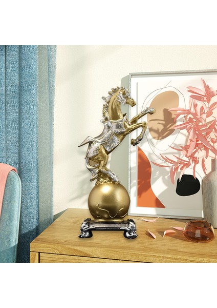 Horse Heykeli Parçası Için Masaüstü Süsü (Yurt Dışından) modelleri