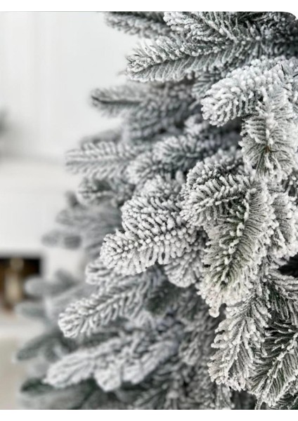 1 Adet Ithal Lüks Karlı Yılbaşı Ağacı 210 cm modelleri