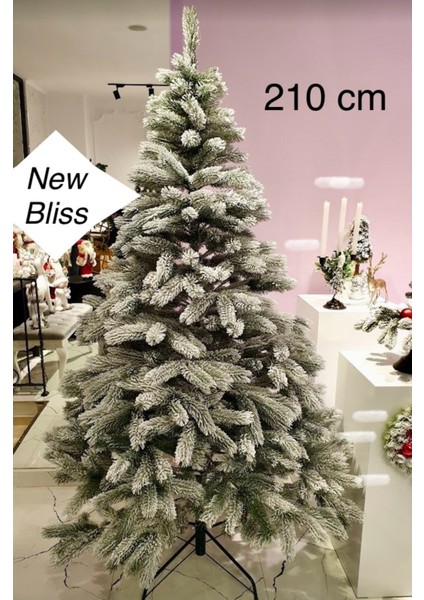 1 Adet Ithal Lüks Karlı Yılbaşı Ağacı 210 cm fırsatları