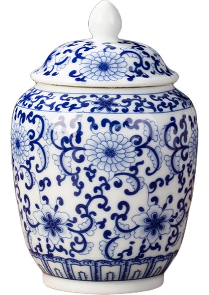 Seramik Zencefil Kavanoz Kavanoz Zanaatlar Vintage Chinoiserie (Yurt Dışından) fiyatları