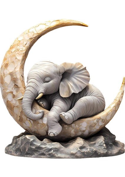 ve Si Için Moon Fil I Süsleme (Yurt Dışından)