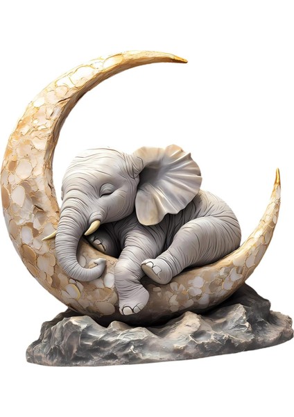 ve Si Için Moon Fil I Süsleme (Yurt Dışından) modelleri