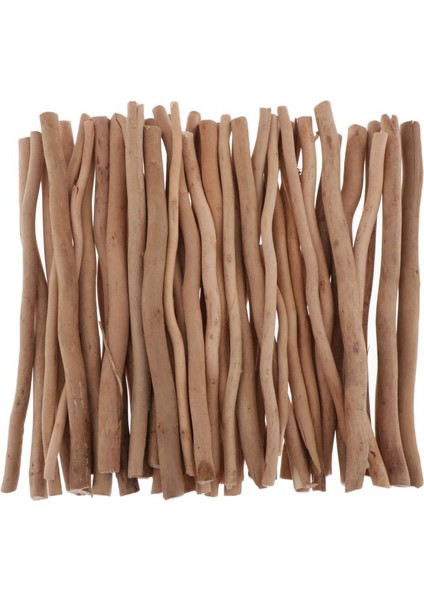 Dıy El Sanatları Için 50 Pc Çubukları Fotoğraf Dalgaları 20CM WOOD07 (Yurt Dışından)