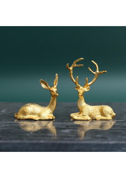 2 Reçine Ren Ği Raf Heykel Heykel Kitaplık Figürin (Yurt Dışından) fırsatları