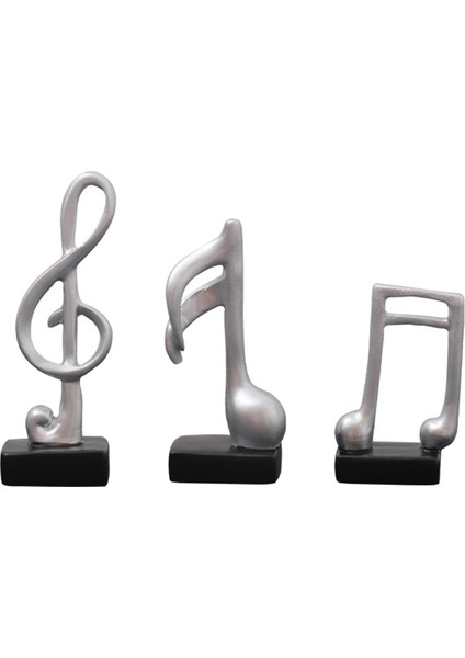 3pcs Icı Süslemesi Reçine Heykel Heykel Lik (Yurt Dışından)