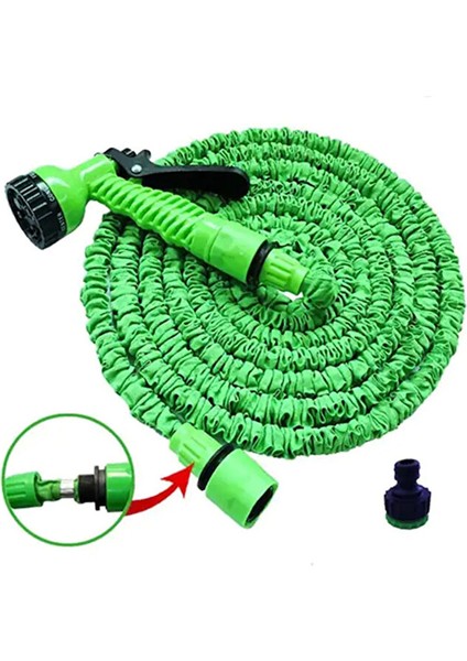 AYDOGANTICARET44 Uzayan Hortum Tabancalı 15 Metre Magic House | Bahçe Sulama Için Expandable Hose modelleri