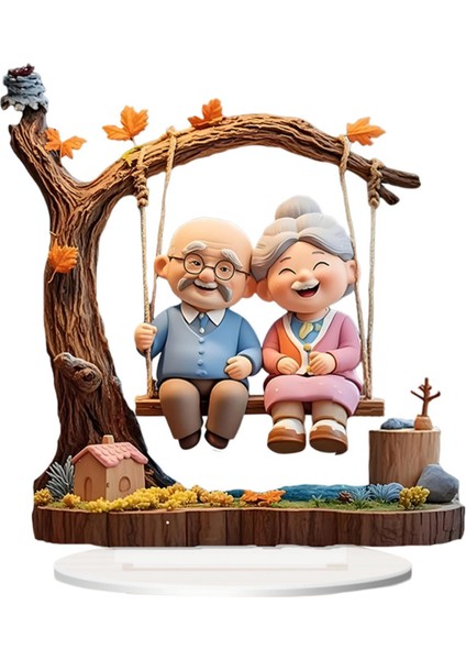 I Ev Için 2d Düz I Çift Üstü Süs (Yurt Dışından)