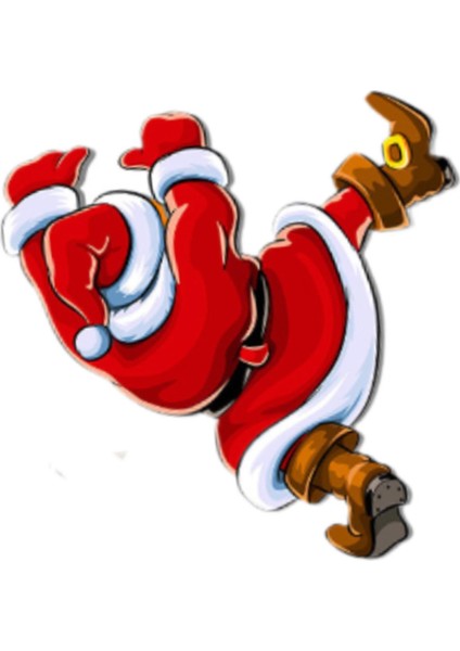 Noel Baba Tuvalet Etiketi Noel Dekor Su Geçirmez Pvc Tuvalet (Yurt Dışından) modelleri