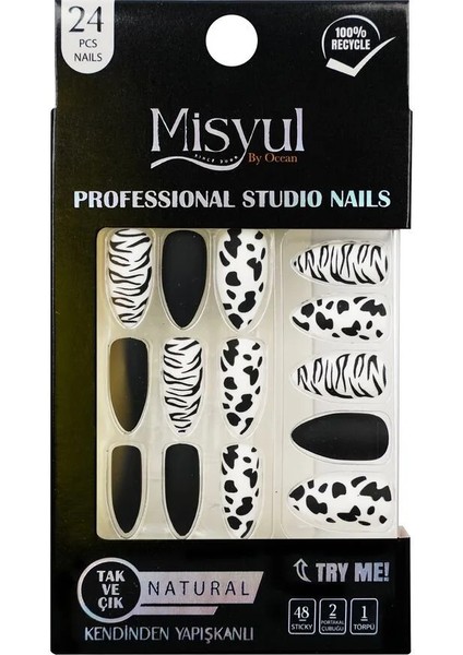 Takma Tırnak Tak ve Çık, Sticker Yapıştırıcı, Portakal Çubuğu, Törpü Set