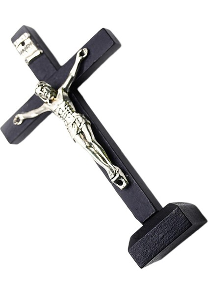 Ahşap Çapraz Haç Isa Heykeli Ev Dekor Için 4 Inç (Yurt Dışından) modelleri