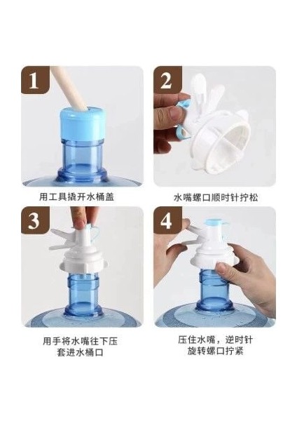 Damacana Musluk Başlığı ve Metal Ayak Stand Seti fiyatları